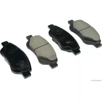 Jeu de 4 plaquettes de frein avant HERTH+BUSS JAKOPARTS J3602119