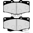 Jeu de 4 plaquettes de frein avant HERTH+BUSS JAKOPARTS J3602121 - Visuel 2