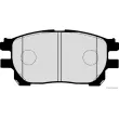 Jeu de 4 plaquettes de frein avant HERTH+BUSS JAKOPARTS J3602123 - Visuel 2