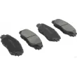 Jeu de 4 plaquettes de frein avant HERTH+BUSS JAKOPARTS J3602124 - Visuel 1