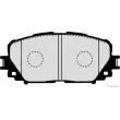 Jeu de 4 plaquettes de frein avant HERTH+BUSS JAKOPARTS J3602127 - Visuel 2