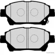 Jeu de 4 plaquettes de frein avant HERTH+BUSS JAKOPARTS J3602128 - Visuel 2