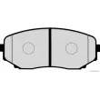 Jeu de 4 plaquettes de frein avant HERTH+BUSS JAKOPARTS J3603005 - Visuel 2