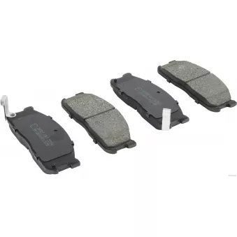 Jeu de 4 plaquettes de frein avant HERTH+BUSS JAKOPARTS J3603025