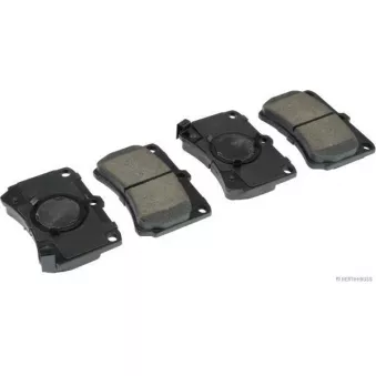 Jeu de 4 plaquettes de frein avant HERTH+BUSS JAKOPARTS J3603026