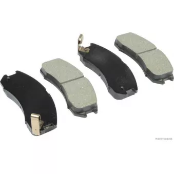 Jeu de 4 plaquettes de frein avant HERTH+BUSS JAKOPARTS J3603031