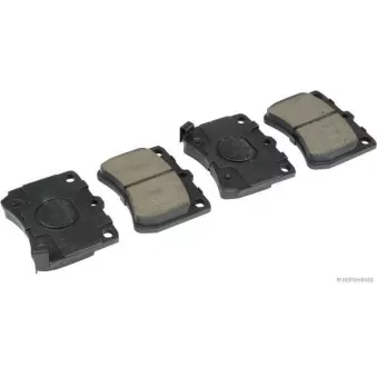 Jeu de 4 plaquettes de frein avant HERTH+BUSS JAKOPARTS J3603032