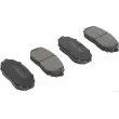 Jeu de 4 plaquettes de frein avant HERTH+BUSS JAKOPARTS J3603037 - Visuel 1