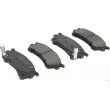 Jeu de 4 plaquettes de frein avant HERTH+BUSS JAKOPARTS J3603038 - Visuel 1