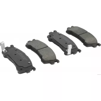 Jeu de 4 plaquettes de frein avant HERTH+BUSS JAKOPARTS J3603038