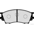 Jeu de 4 plaquettes de frein avant HERTH+BUSS JAKOPARTS J3603040 - Visuel 2