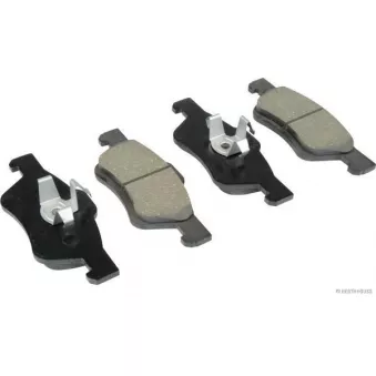Jeu de 4 plaquettes de frein avant HERTH+BUSS JAKOPARTS J3603042