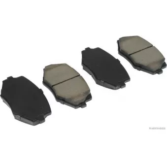 Jeu de 4 plaquettes de frein avant HERTH+BUSS JAKOPARTS