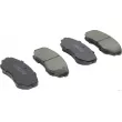 Jeu de 4 plaquettes de frein avant HERTH+BUSS JAKOPARTS J3603046 - Visuel 1
