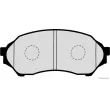 Jeu de 4 plaquettes de frein avant HERTH+BUSS JAKOPARTS J3603047 - Visuel 2