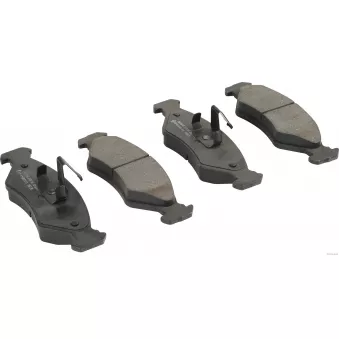 Jeu de 4 plaquettes de frein avant HERTH+BUSS JAKOPARTS J3603049