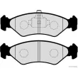 Jeu de 4 plaquettes de frein avant HERTH+BUSS JAKOPARTS J3603049 - Visuel 2