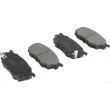 Jeu de 4 plaquettes de frein avant HERTH+BUSS JAKOPARTS J3603051 - Visuel 1