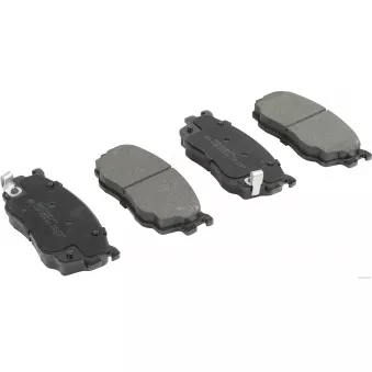 Jeu de 4 plaquettes de frein avant HERTH+BUSS JAKOPARTS J3603051