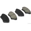 Jeu de 4 plaquettes de frein avant HERTH+BUSS JAKOPARTS J3603052 - Visuel 1