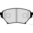 Jeu de 4 plaquettes de frein avant HERTH+BUSS JAKOPARTS J3603052 - Visuel 2