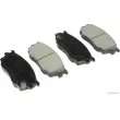 Jeu de 4 plaquettes de frein avant HERTH+BUSS JAKOPARTS J3603055 - Visuel 1