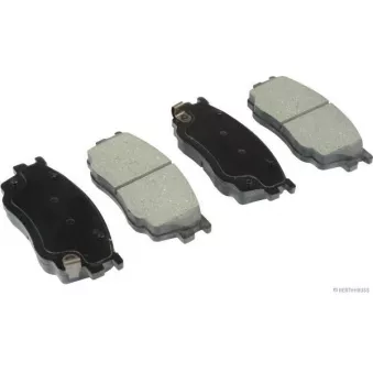 Jeu de 4 plaquettes de frein avant HERTH+BUSS JAKOPARTS J3603055