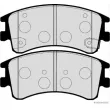 Jeu de 4 plaquettes de frein avant HERTH+BUSS JAKOPARTS J3603056 - Visuel 2
