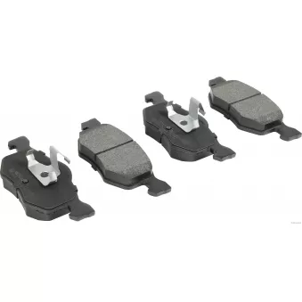 Jeu de 4 plaquettes de frein avant HERTH+BUSS JAKOPARTS J3603057