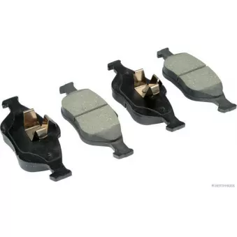 Jeu de 4 plaquettes de frein avant HERTH+BUSS JAKOPARTS