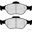 Jeu de 4 plaquettes de frein avant HERTH+BUSS JAKOPARTS J3603063 - Visuel 2