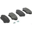 Jeu de 4 plaquettes de frein avant HERTH+BUSS JAKOPARTS J3603066 - Visuel 1