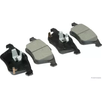 Jeu de 4 plaquettes de frein avant HERTH+BUSS JAKOPARTS J3603067