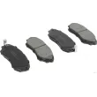 Jeu de 4 plaquettes de frein avant HERTH+BUSS JAKOPARTS J3603068 - Visuel 1