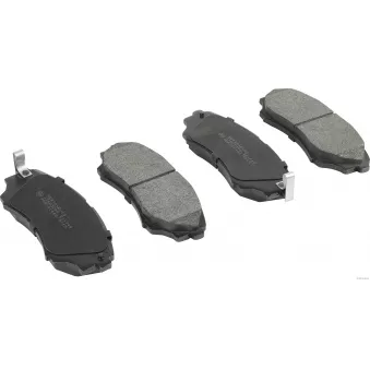 Jeu de 4 plaquettes de frein avant HERTH+BUSS JAKOPARTS J3603068