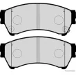 Jeu de 4 plaquettes de frein avant HERTH+BUSS JAKOPARTS J3603069 - Visuel 2