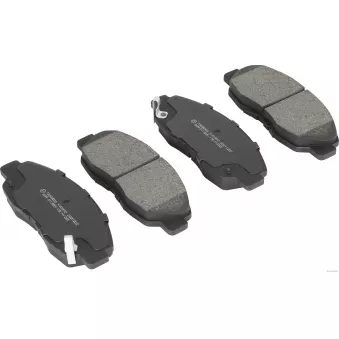 Jeu de 4 plaquettes de frein avant HERTH+BUSS JAKOPARTS J3604003