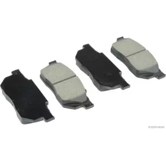 Jeu de 4 plaquettes de frein avant HERTH+BUSS JAKOPARTS