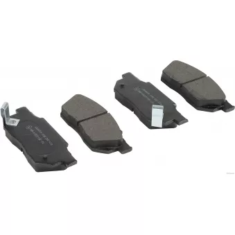 Jeu de 4 plaquettes de frein avant HERTH+BUSS JAKOPARTS J3604019