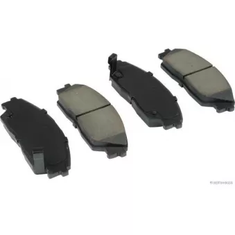 Jeu de 4 plaquettes de frein avant HERTH+BUSS JAKOPARTS J3604023
