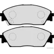 Jeu de 4 plaquettes de frein avant HERTH+BUSS JAKOPARTS J3604023 - Visuel 2
