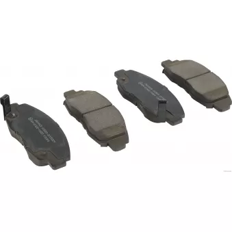 Jeu de 4 plaquettes de frein avant HERTH+BUSS JAKOPARTS J3604029