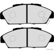 Jeu de 4 plaquettes de frein avant HERTH+BUSS JAKOPARTS J3604029 - Visuel 2