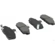 Jeu de 4 plaquettes de frein avant HERTH+BUSS JAKOPARTS J3604031 - Visuel 1