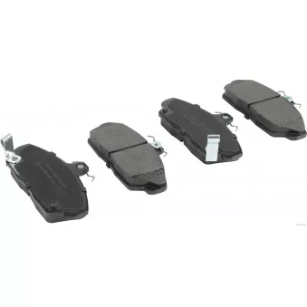 Jeu de 4 plaquettes de frein avant HERTH+BUSS JAKOPARTS