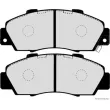 Jeu de 4 plaquettes de frein avant HERTH+BUSS JAKOPARTS J3604032 - Visuel 2