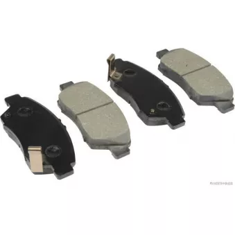 Jeu de 4 plaquettes de frein avant HERTH+BUSS JAKOPARTS J3604033