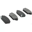Jeu de 4 plaquettes de frein avant HERTH+BUSS JAKOPARTS J3604047 - Visuel 1