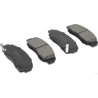 Jeu de 4 plaquettes de frein avant HERTH+BUSS JAKOPARTS