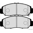 Jeu de 4 plaquettes de frein avant HERTH+BUSS JAKOPARTS J3604051 - Visuel 2